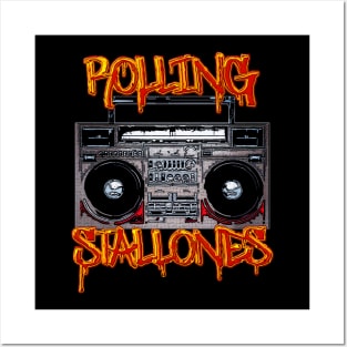 Rolling Stallones Boombox Posters and Art